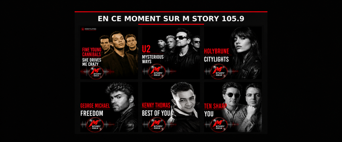 En ce moment sur M STORY 105.9